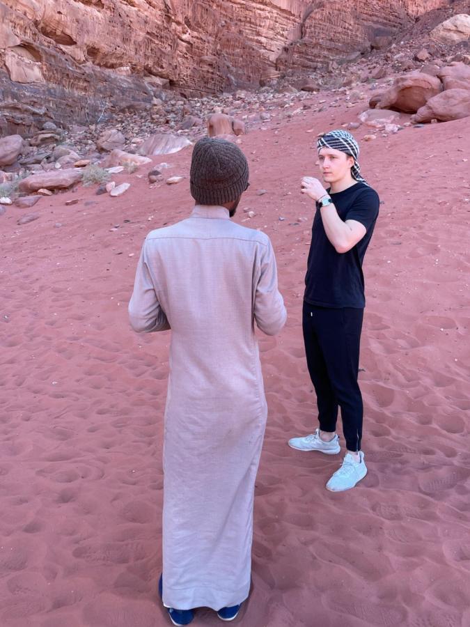 Nature Star Camp Hotel Wadi Rum Bagian luar foto